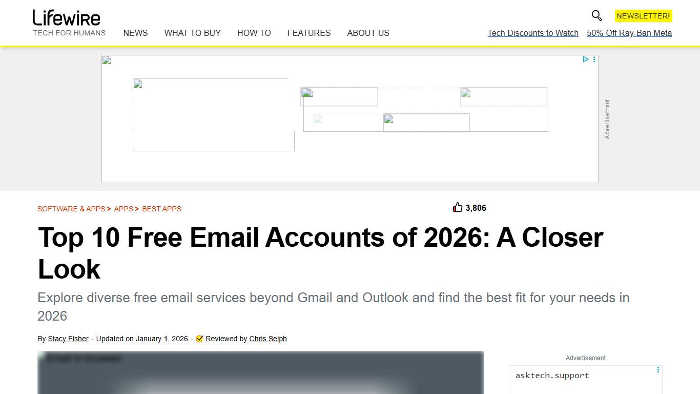 Best Free Email Accounts for 2026: Top 10 Picks